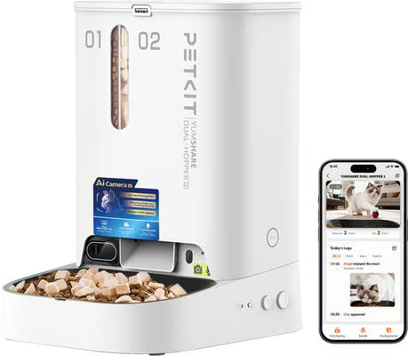 pet feeder with camera